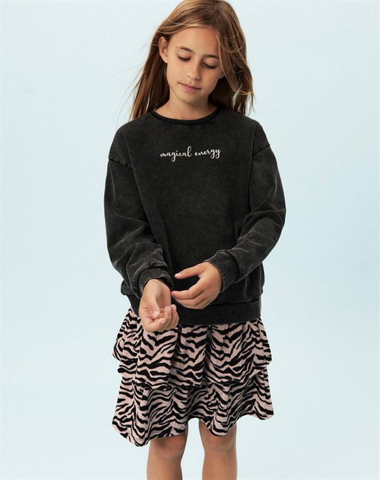 NKFLiva Box Sweatshirt - Black 